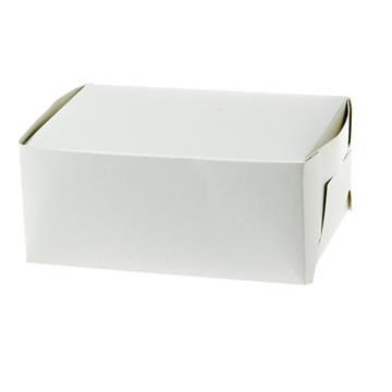 Bakelsekartong vit 18x13x8cm 500 /KRT