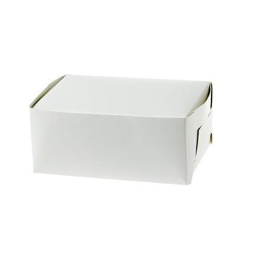 Bakelsekartong vit 140x110x80 mm 500 /KRT