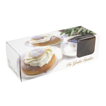 Semlekartong Fönster 3-Pack Dekor 280x105x85mm 500 /KRT