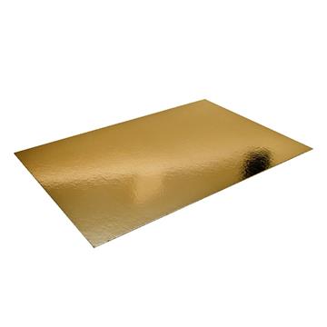 Tårtbricka Rekt. Guld/Silver 400x600mm 50 /FP