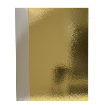 Tårtbricka Rekt. Guld/Silver 300x400mm 100 /FP