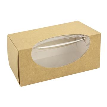 Fönsterkartong Brun utsida/Vit insida 185x105x85mm 400 /KRT
