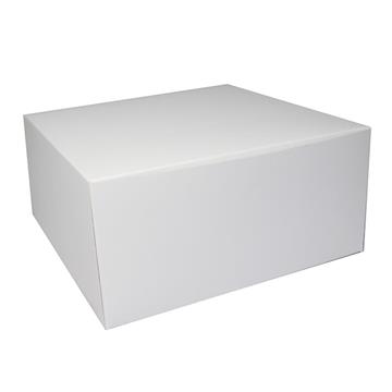 Bakelsekartong vit 190x190x90 mm 250 /KRT
