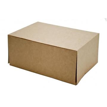 Bakelsekartong brun/vit 140x110x80 mm 500 /KRT