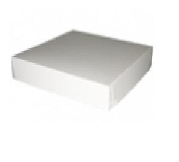 Tårtlock vit 300x300x40 mm 100 /KRT