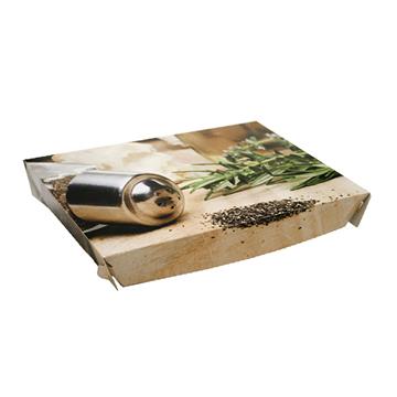 Matbox Tallrik vit 160x100x49 mm 100 /FP