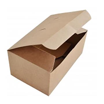 Matbox Snackbox brun 140x90x65 mm 500 /KRT