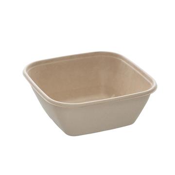 Salladsskål fyrk bagasse brun 1000ml 300 /KRT