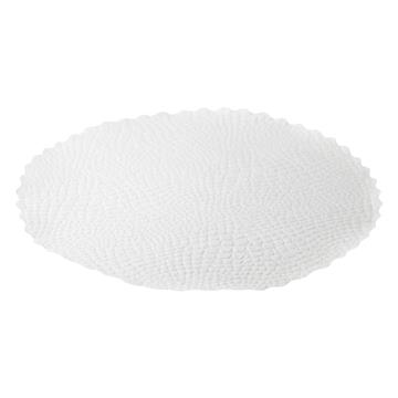 Fatpapper Abena Mönstrat Runt Vit 230 mm 500 /FP