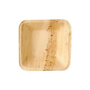 Skål Palmblad Eco fyrkant 10x10x3cm 25 /FP