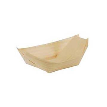 Skål Eco trä båt 11x6,5cm 50 /FP