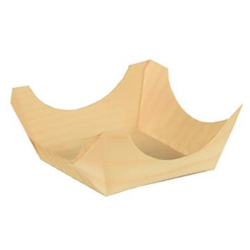 Skål Eco trä fyrkant 2,5x6x6cm 50 /FP