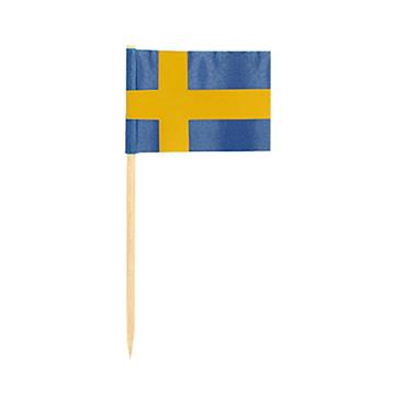 Cocktailflagga Sverige tandpetare 50 /FP