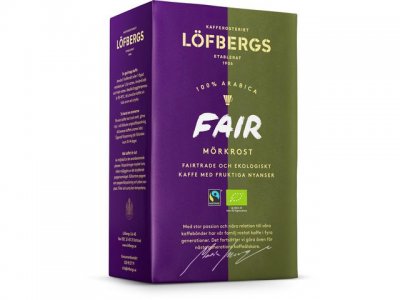 Kaffe LÖFBERGS Fair Dark Eko/FT 450g