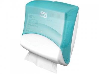 Dispenser TORK W4 Torkduk turkos