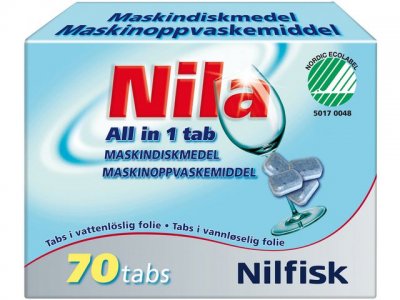Maskindisk NILA All in 1 tab. 70/FP
