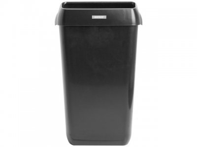 Papperskorg KATRIN 50L med lock svart