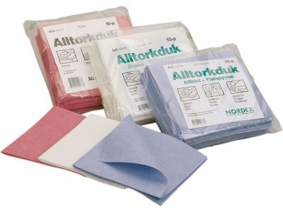 Städduk NORDEX Alltork blå 380x400mm