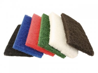 Skurblock ACTIVA svart 12x25cm