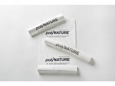 Plastsäck POLYNATURE PLA 70L 25my 20/RL