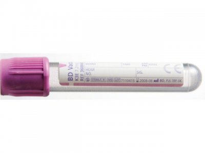Hemogardrör Lila K3 EDTA 5/4ml 100/FP