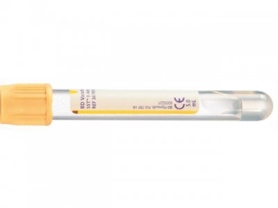 Hemogardrör SST gul 7/5ml 100/FP