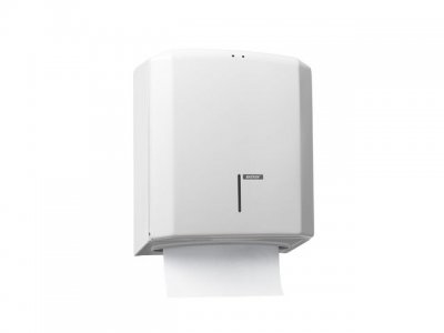 Dispenser KATRIN Handbox M vit metall