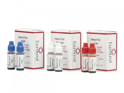HemoCue GlucoTrol normal, level 2 2/FP