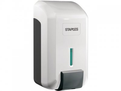 Dispenser STAPLES Tvål 700ml vit