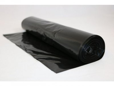 Plastsäck LLD 70L 50my svart 25/RL