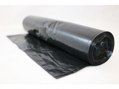 Plastsäck LD 70L 40my svart 25/RL