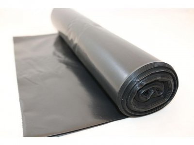 Plastsäck LD 240L 70my svart 10/RL