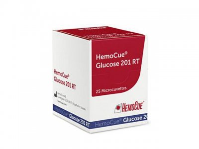 HemoCue Kuvett Glucose201Rt 4x25/FP
