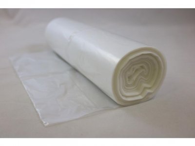 Plastsäck 100% Transparent 40L 50/RL