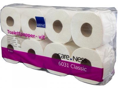 Toalettpapper 2-l vit 8/FP