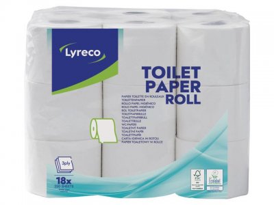 Toalettpapper LYRECO 30m 18/FP