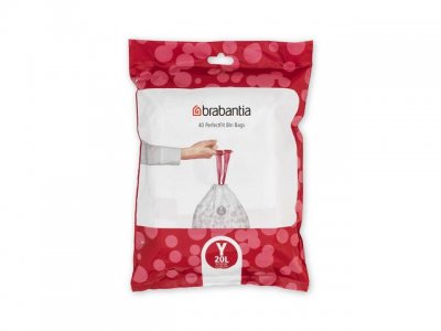 Avfallspåsar Y BRABANTIA 20L 40/FP