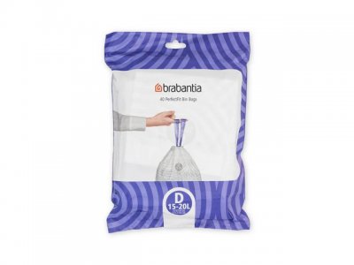 Avfallspåsar D BRABANTIA 15-20L 40/FP