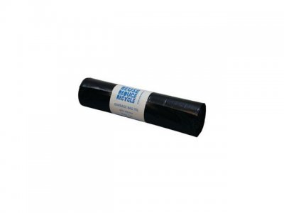 Plastsäck POLYBLUE 70L 40my svart 25/RL