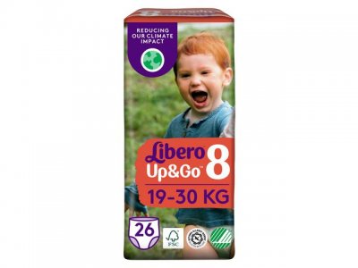Blöja LIBERO Up&Go S8 19-30kg 26/FP
