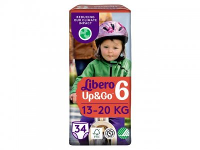 Blöja LIBERO Up&Go S6 13-20kg 34/FP
