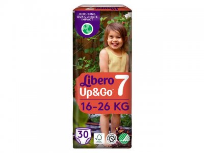 Blöja LIBERO Up&Go S7 16-26kg 30/FP