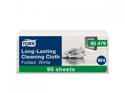 Rengöringsduk TORK W4 Slitstark 90/FP