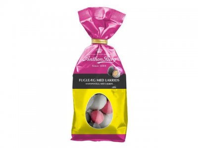 Marsipanägg ANTHON BERG Lakrits 124g