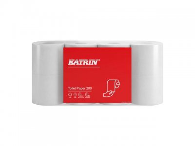 Toalettpapper KATRIN 200 64/FP